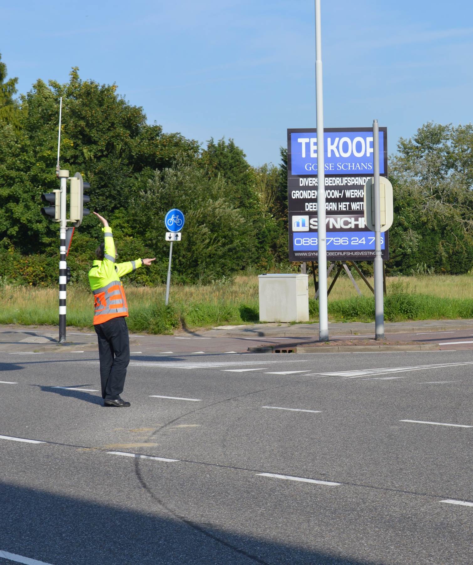 Beroepsmatige verkeersregelaar