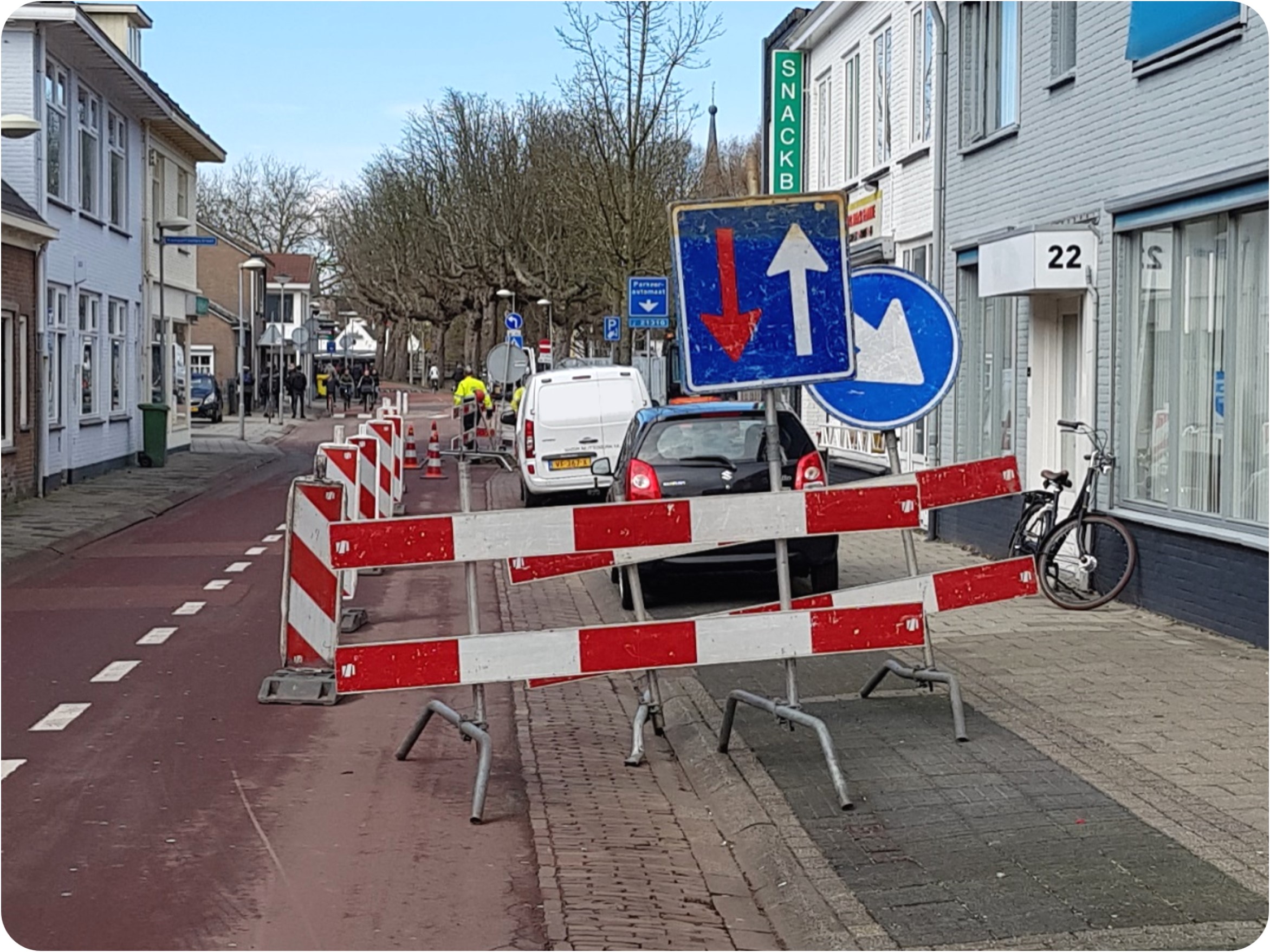 Veilig werken langs de weg